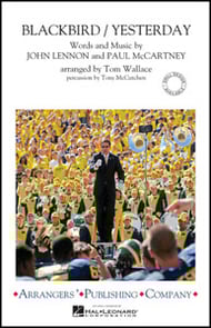 cover Blackbird/Yesterday Marching Band sheet music cover